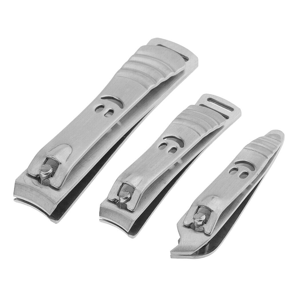 Stainless Steel Manicure Nails Clipper Tools Cuticle Removal Set Travel Kit