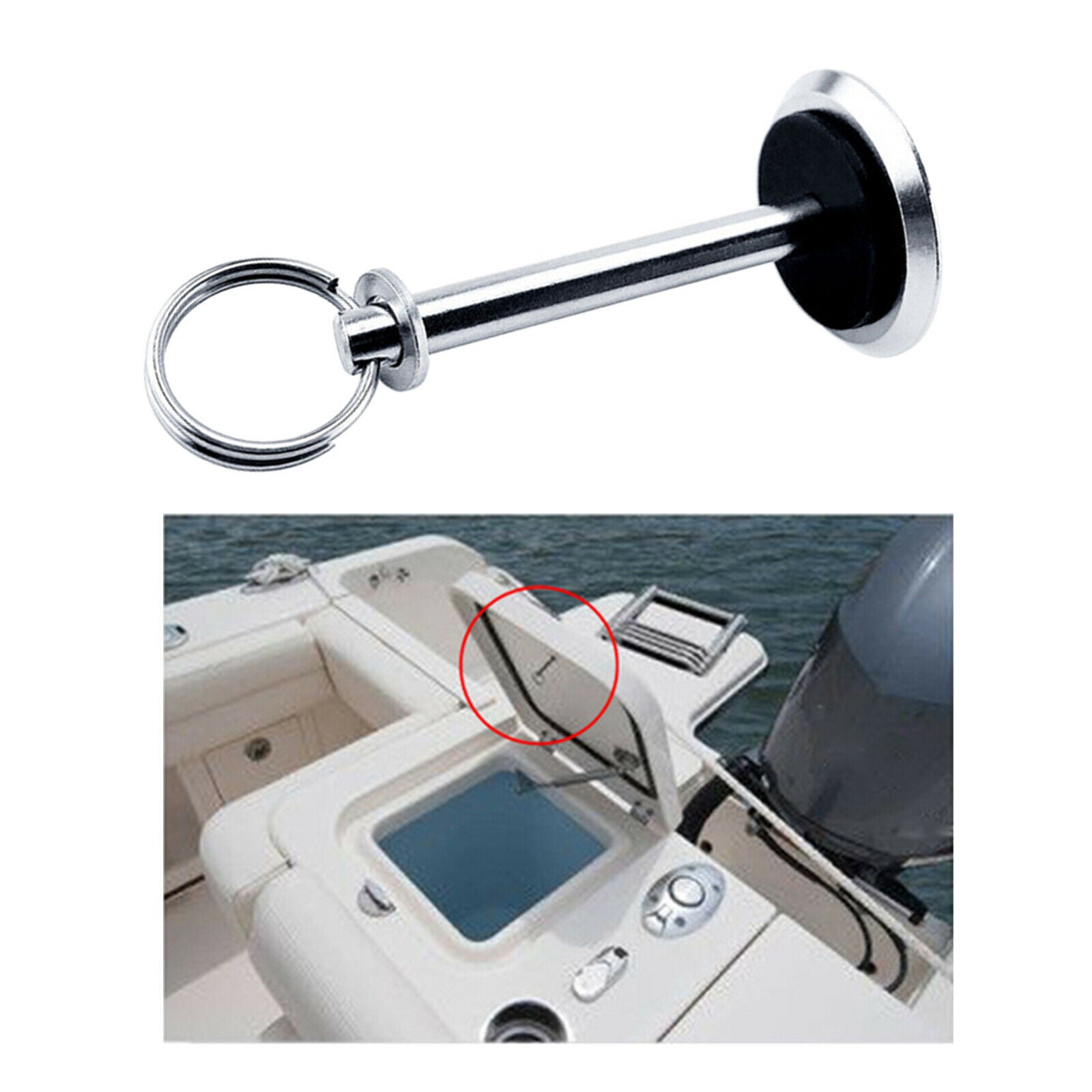 Hatch Cover Pull Handle Lift Pull for Boat Fishing Engine Cover Loft Ladders