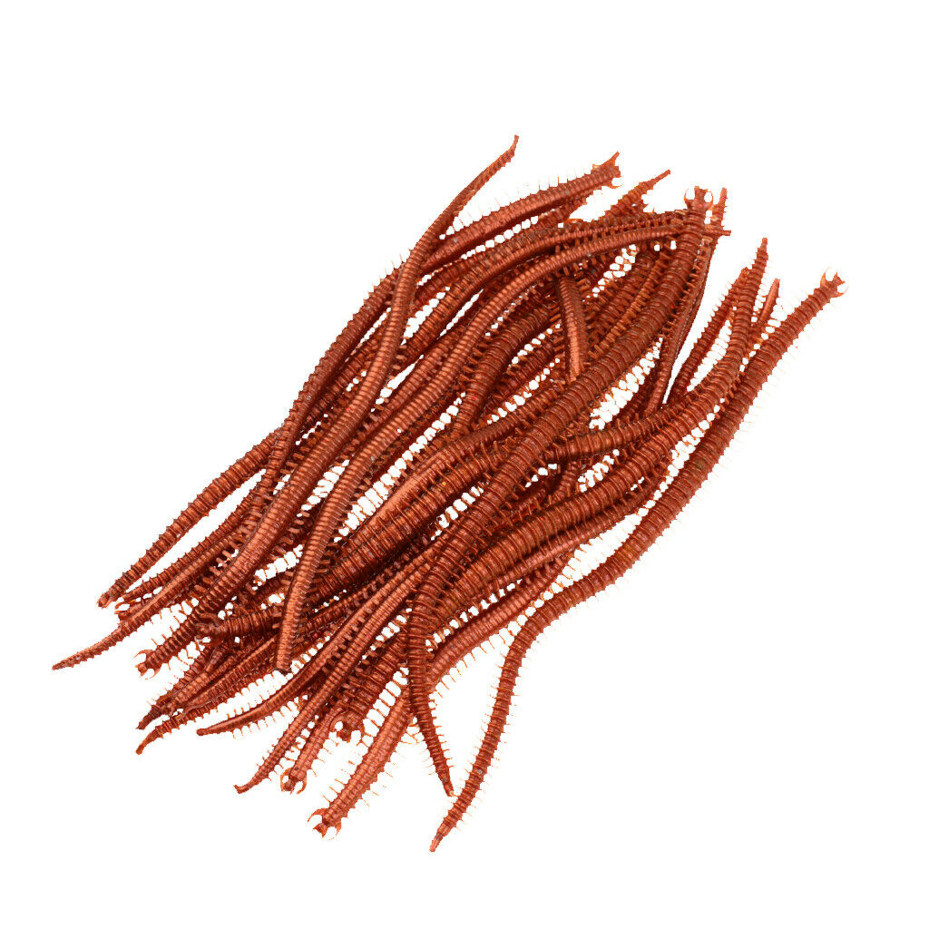 20pcs Bionic Earthworm Fishing Lures Fish Smell Bait
