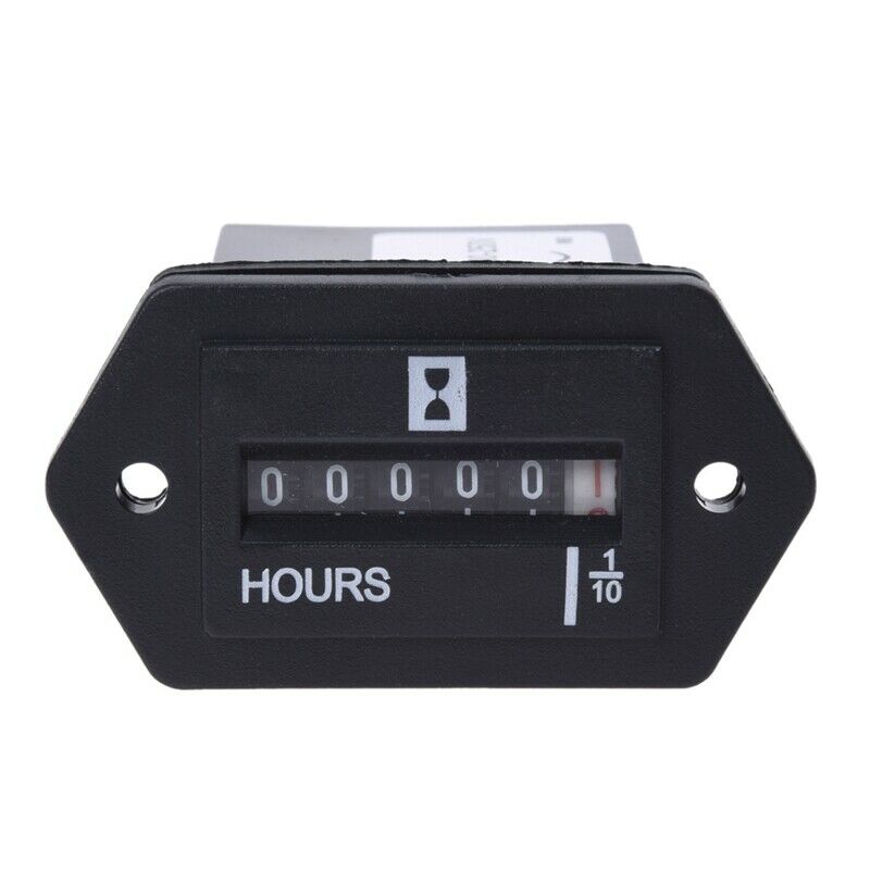 1X(AC100-250V Electromechanical Hour Meter Counter V2Q8)