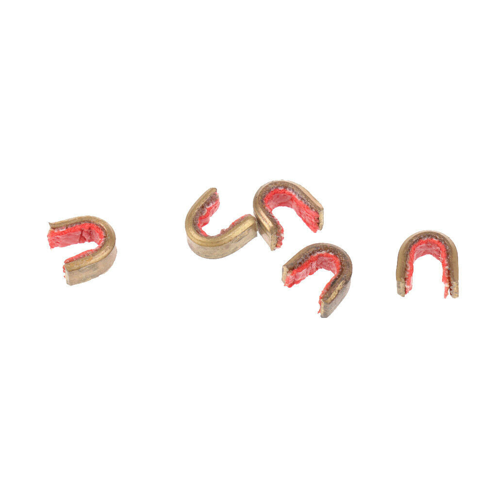 5pcs Archery Bow String Nocking Points Strings Nock Set Brass Buckle Clip for