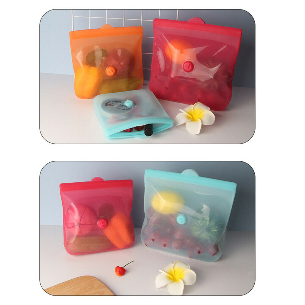 Food Storage Bags for Marinate Meats Snack Kitchen Organizer Fresh Wrap