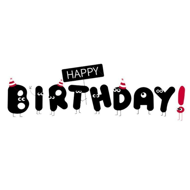 Cartoon Happy Birthday Carbon Steel Cutting Dies DIY Scrapbooking Photo Album