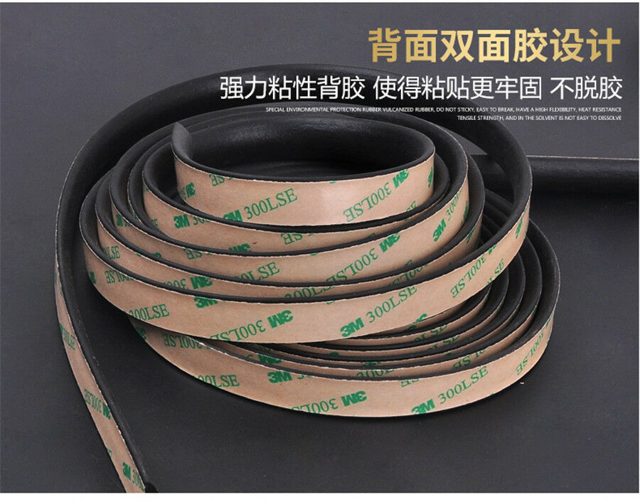 Car Windshield Sunroof Sealing Strips Trim Moulding Soundproof Weatherstrip 5M