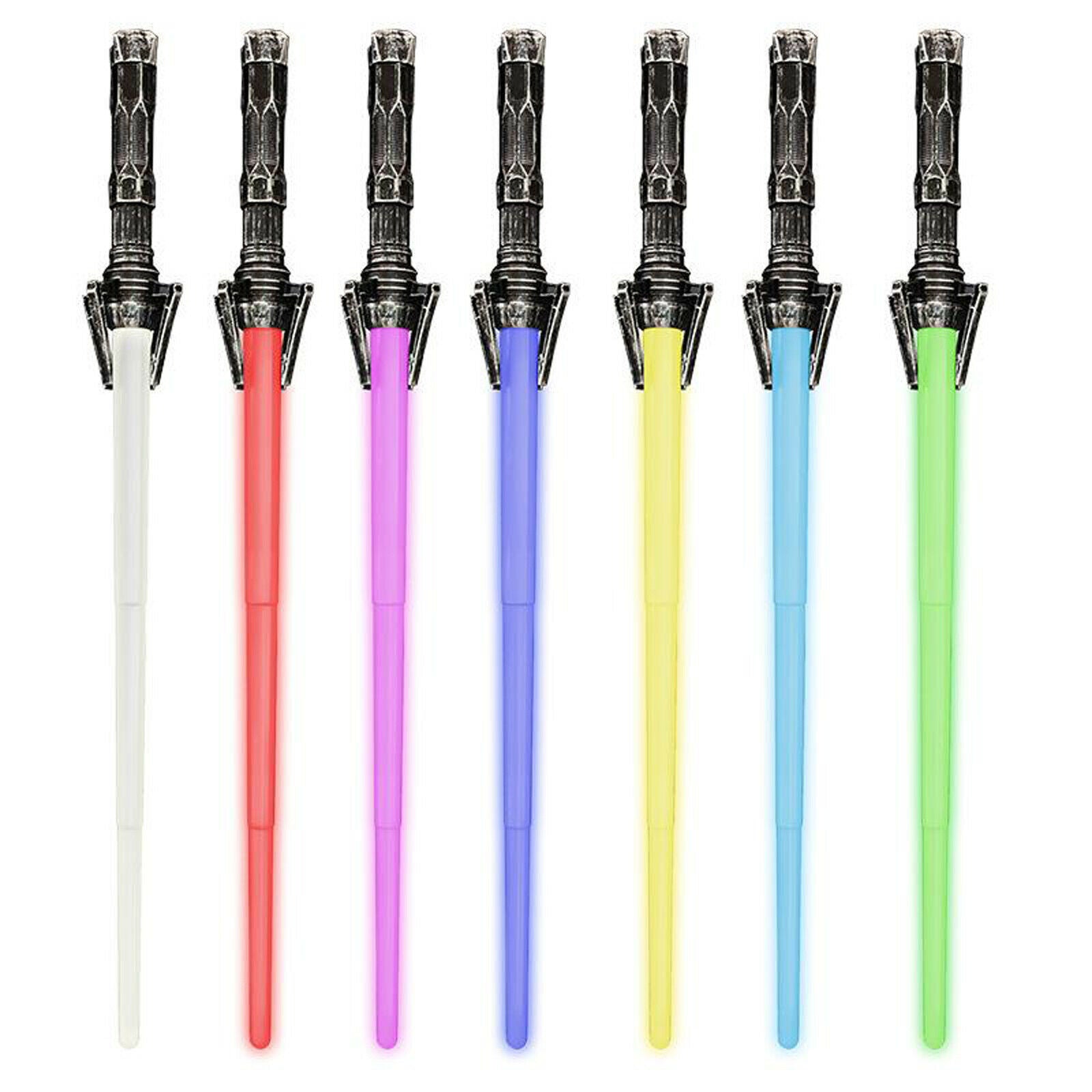 Expandable Light Saber LED 7 Colors Flashing  with Sound Dress Up Gift