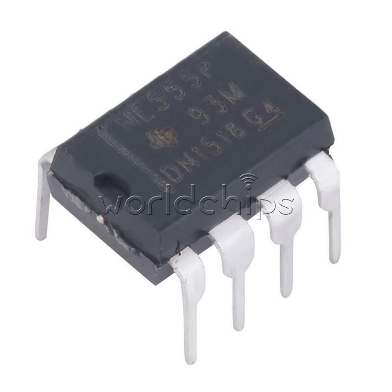 20PCS NE555P NE555 DIP-8 SINGLE BIPOLAR TIMERS IC factory price