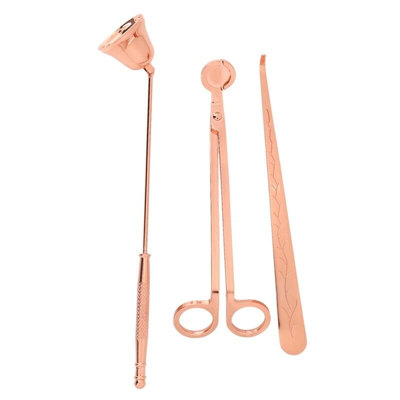 Candle Snuffer Candle Accessory Set, Best Gift with Wick Trimmer, Wick Dipper T2