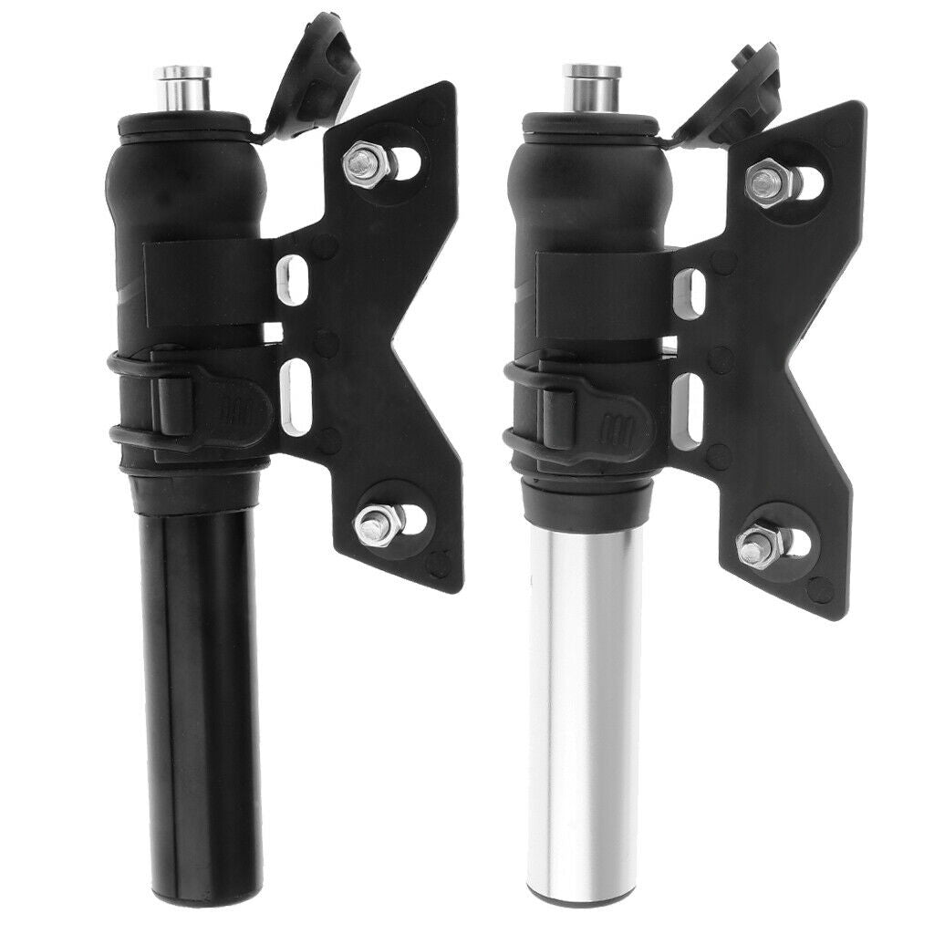 Portable Mini Hand Pump Bicycle Bike Tire Basketball Ball Inflator Black