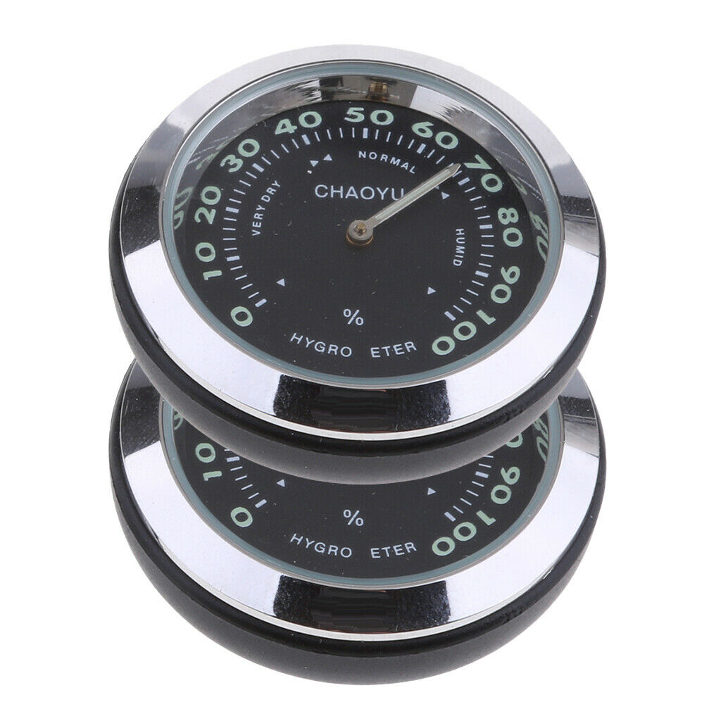 2Pack Clock Stylish Alarm Clock, with Metal Stand Ornament Clock Balck for Bike