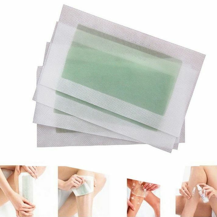 Pro 10Sides  Body Leg Hair Removal Depilatory Wax Strips Papers Waxing Nonwoven