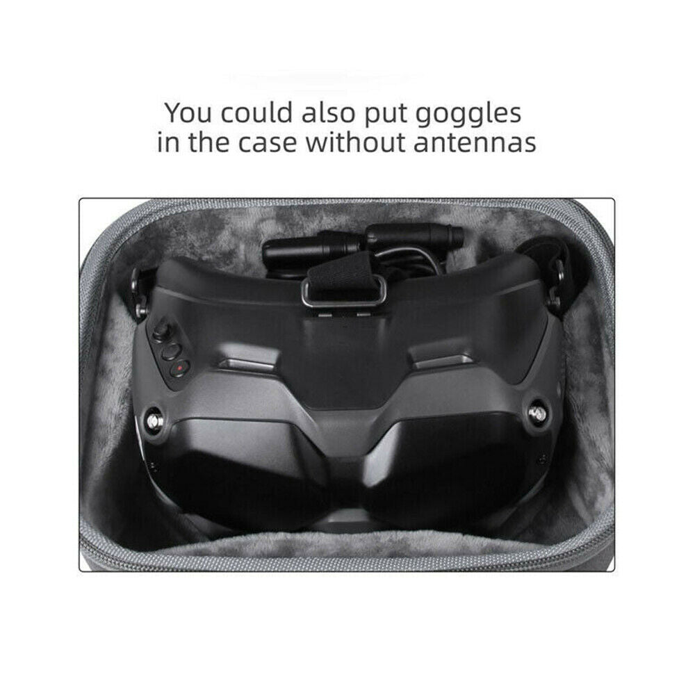 Portable Carrying Case Storage Bag Handbag Shockproof Box For DJI FPV Glasses V2