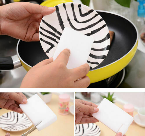 HOT 20Pc Magic Cleaning Sponge Eraser Multi-functional Melamine Cleaner Pad Foam
