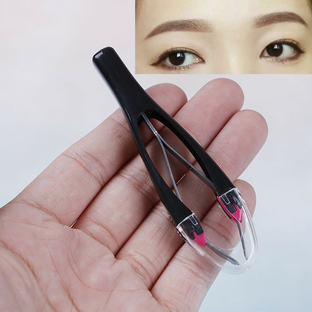 1Pc Matically retractable non-slip cosmetic eyebrow tweezers hair removal toY1