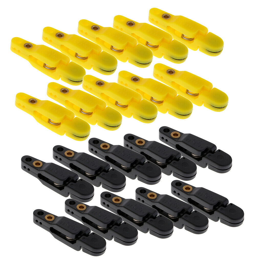 20 Pieces Heavy Tension Snap Quick Release Clips for Planer Board Power Grip