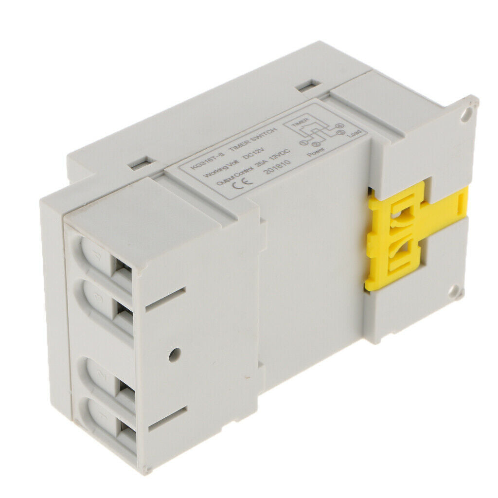 Programmable Digital Intermediate Relay Timer Swtich Micro Relay AC DC12V