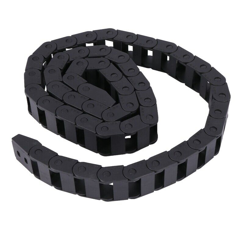 10 x 20mm 1M Open On Both Side Plastic Towline Cable Drag Chain U8P7P7
