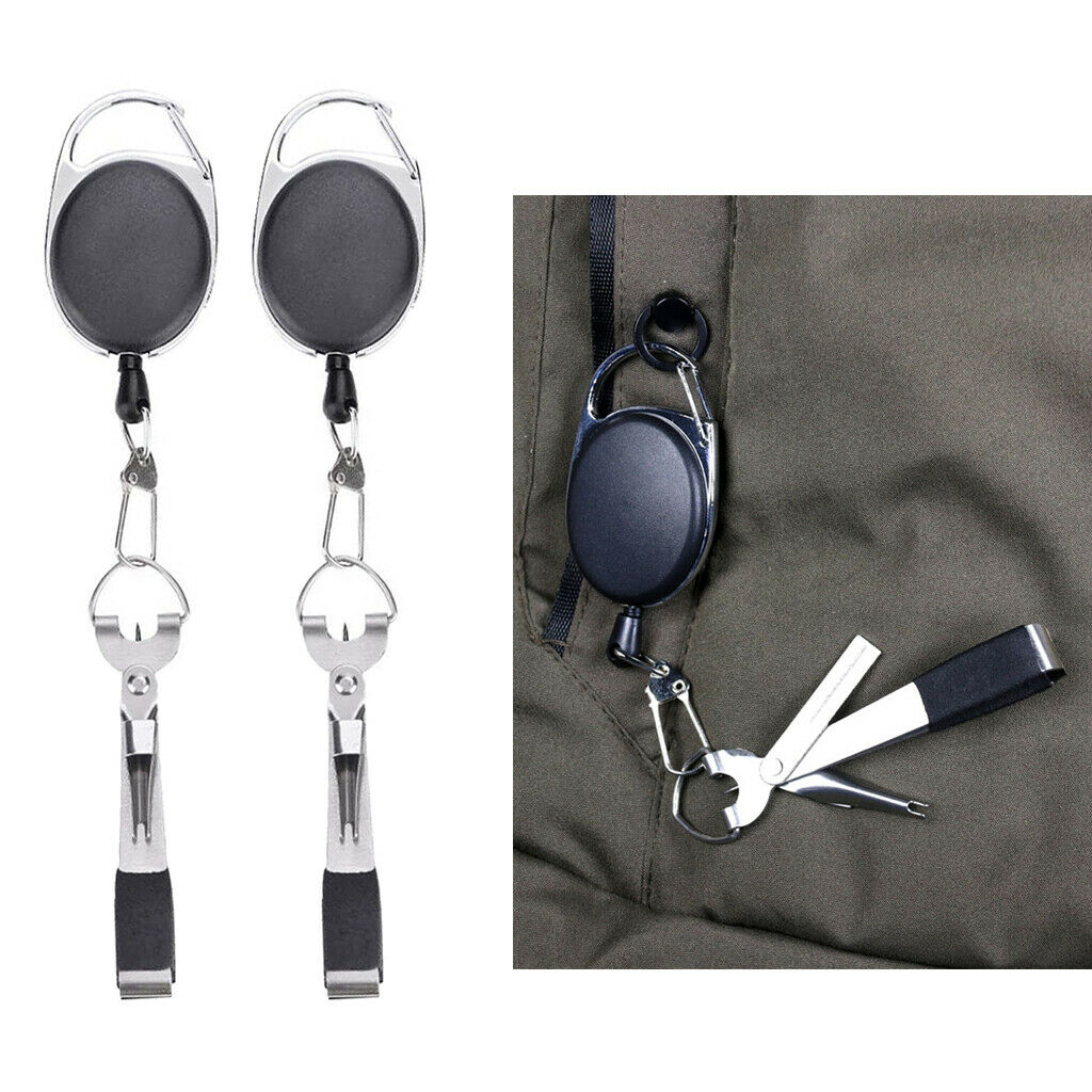 2Pcs Knot Fishing Line Nipper Cutter Clipper Quick Nail Knot Fishing Tackle