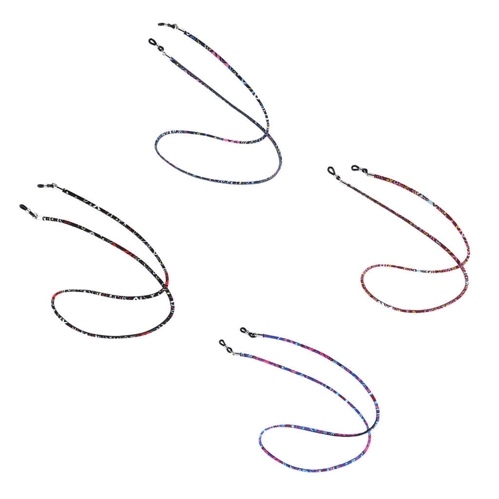 4pcs Eyeglass Chain Rope Retainer Glasses Cord Strap Necklace for Women