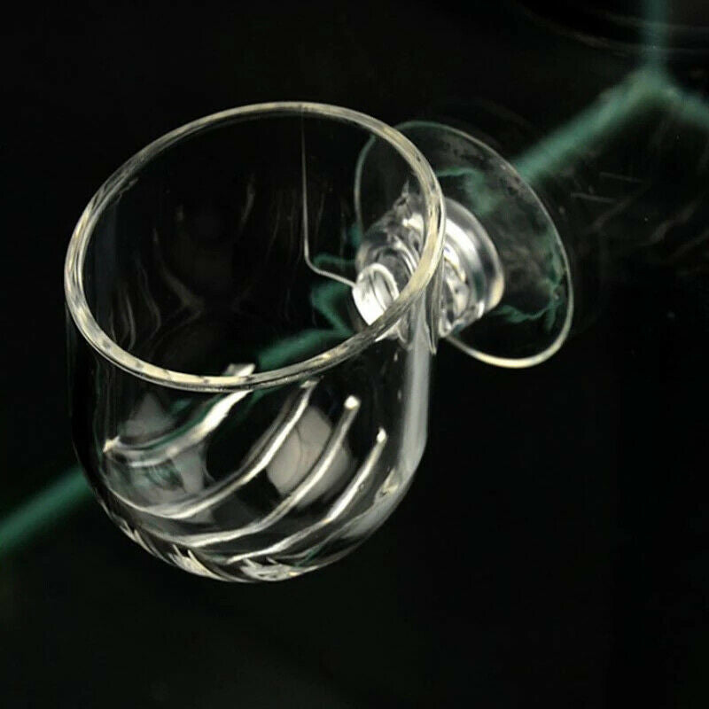 Aquarium Decor Hanging Fish Tank Mini Glass Pot Water Potted Planting C.l8