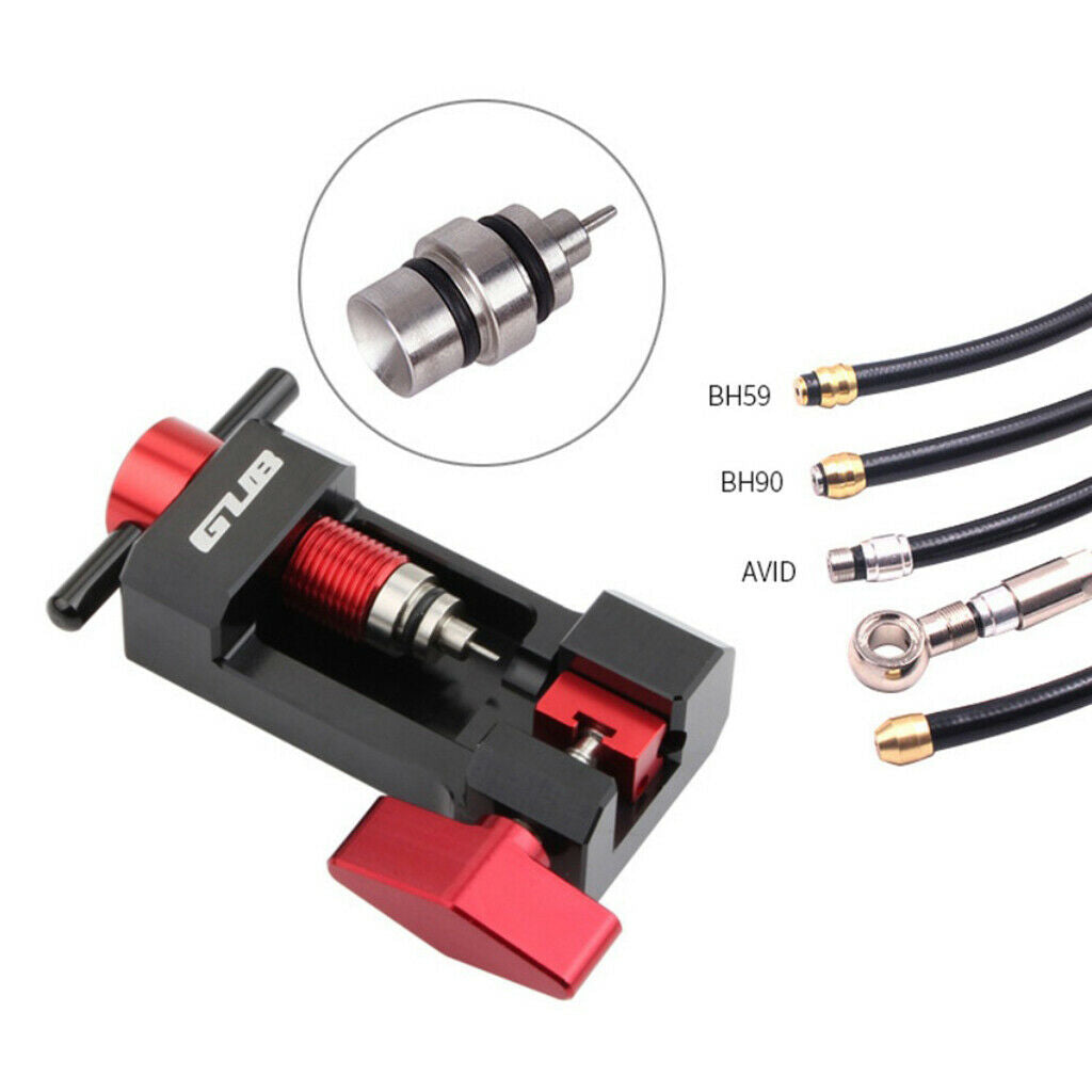 Bike Hydraulic Disc Brake Hose Insert Tool & Hydraulic Hose Cutter Tool for
