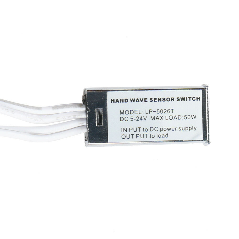 50W Mini Hand Wave Sensor Switch Module Controller for Drawer Door Cabinet Light