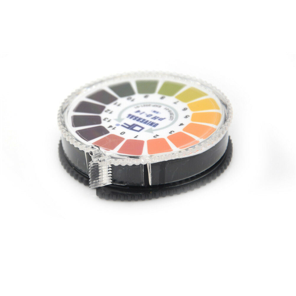 Portable 5m 0-14 PH Alkaline Acid Indicator Paper Water Urine Saliva Litm.l8