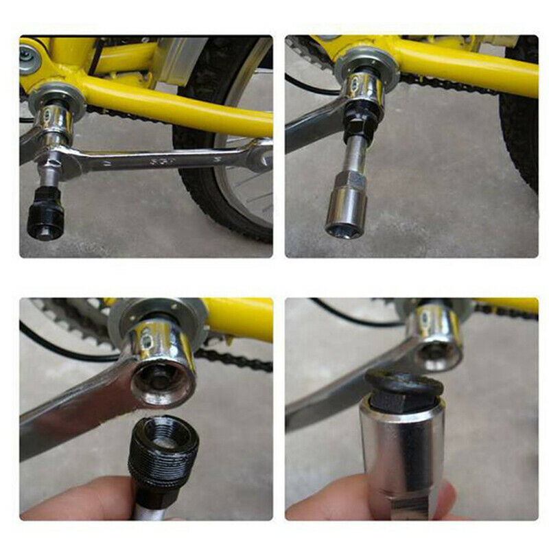 Bicycle Center Shaft Crank Remover Mountain Bike Cranks Bottom Wheel Repa.l8