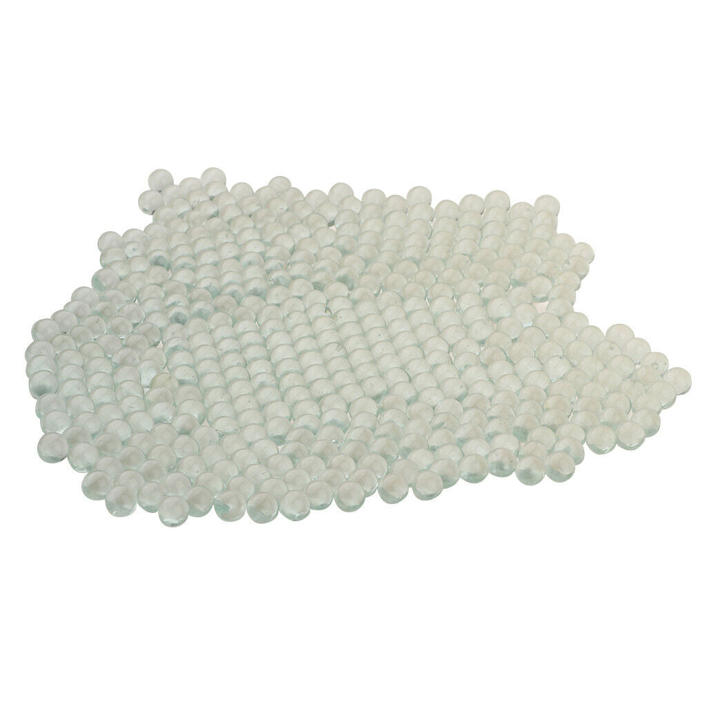 700x 10mm Clear Glass Bubble Glass Marble -  for Vase   Tank Decor