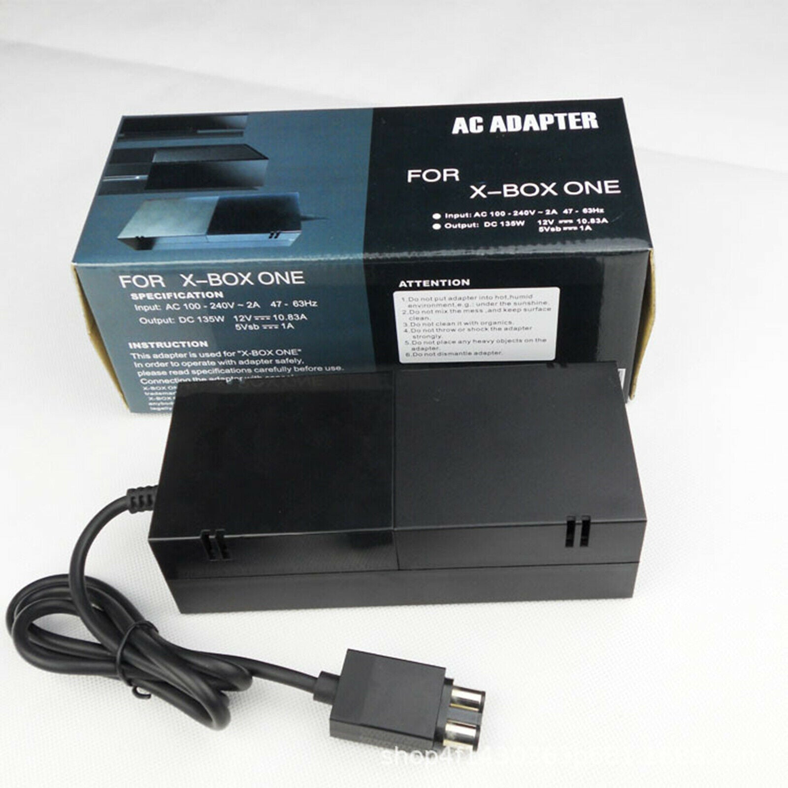 Power Supply Power Adapter Power Cord Cable Plug-UK for One Console