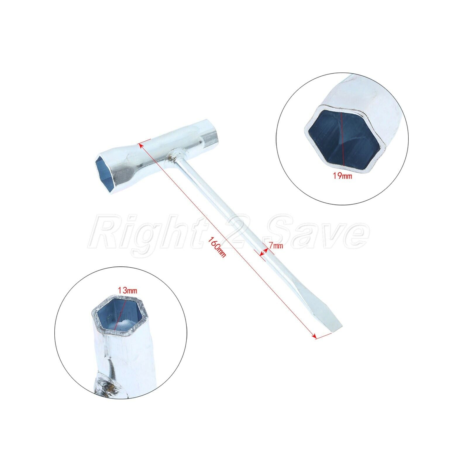 New Chainsaw T Wrench Socket Spark Plug Wrench Screwdriver For STIHL Husqvarna