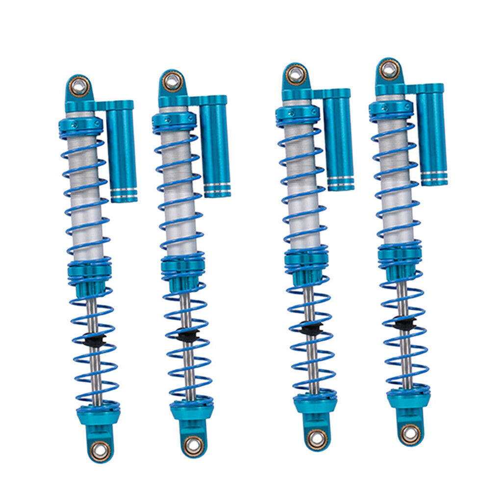 Set of 4 Car Shock Absorber Damper Metal Shock Dampers RC TRX4 D90 100mm