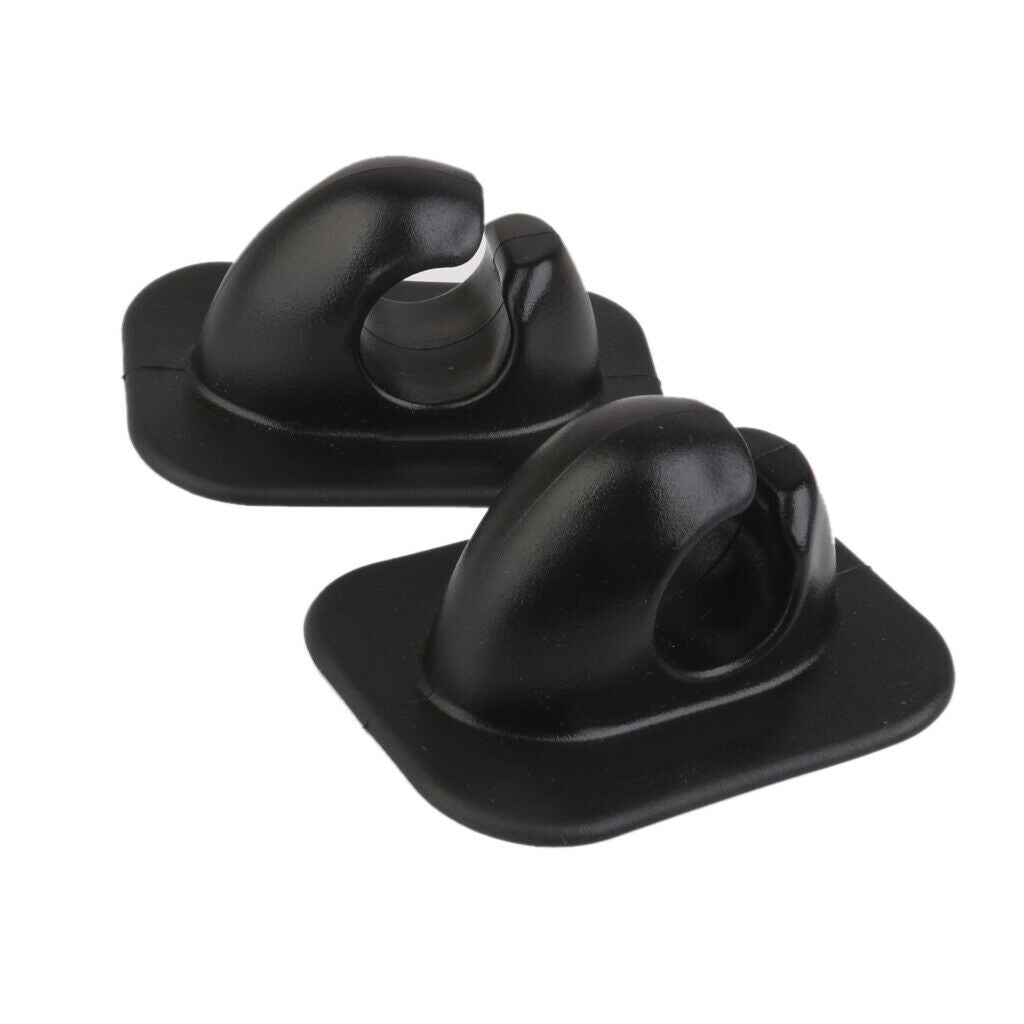2Pcs PVC Paddle Hooks Holder For Fishing Boat