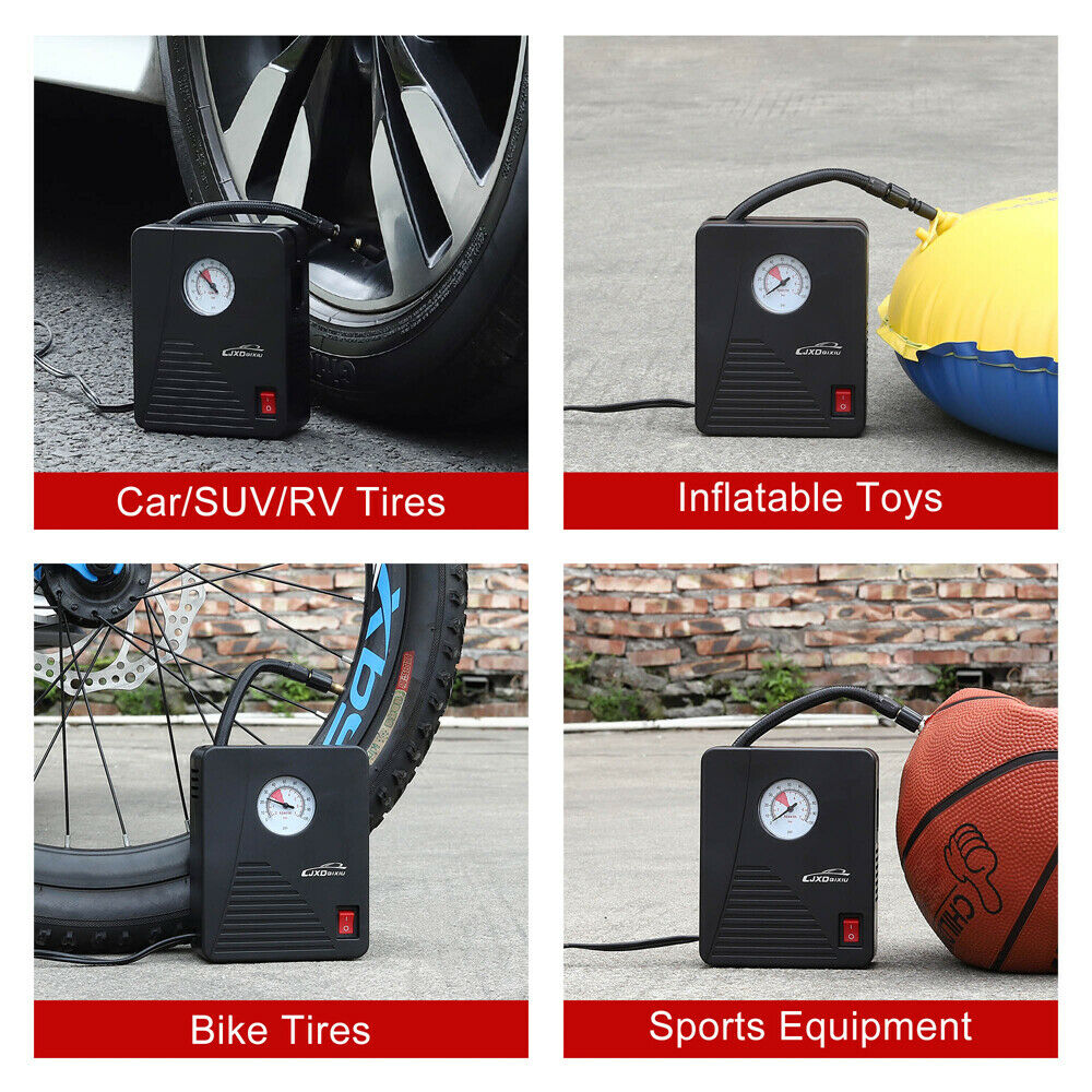 Portable Digital Dual-Use Wireless Dual-Cylinder Car Tire Inflator for Home Use