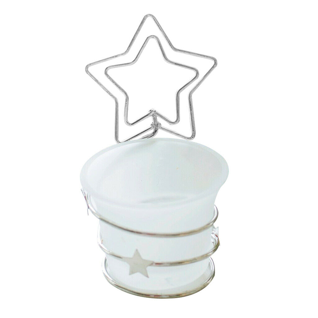 Star Candlestick Candle Holder Lantern Home Wedding Decor, Candle Holder