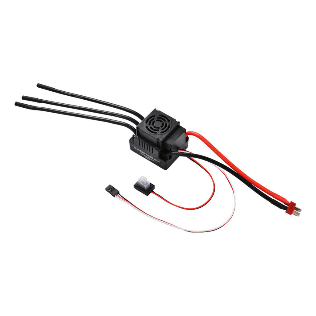 1pc Waterproof 120A Brushless ESC Banana Head T-plug for 1:8 Upgrade Parts