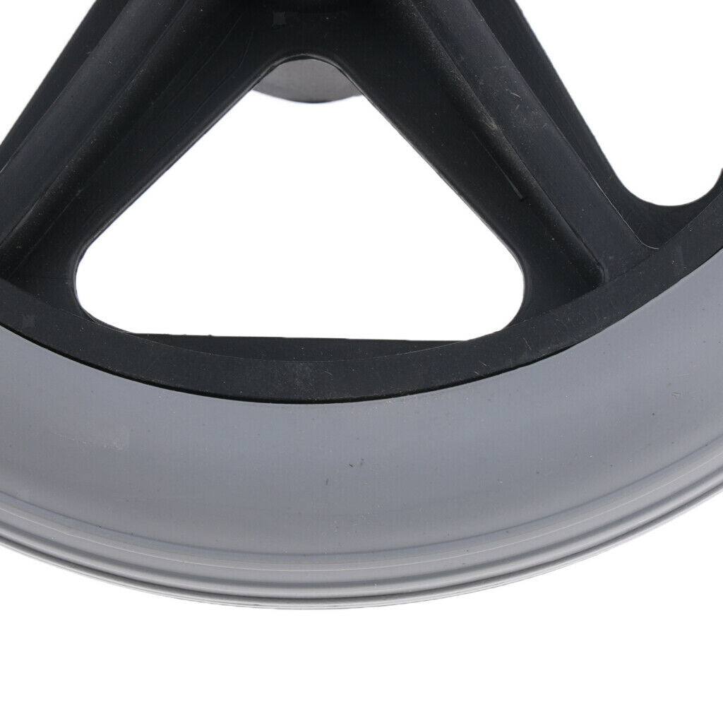 4 Pcs ABS Wheelchair Replacement Front Wheel 5/16" Castor Wheelchairs Supply