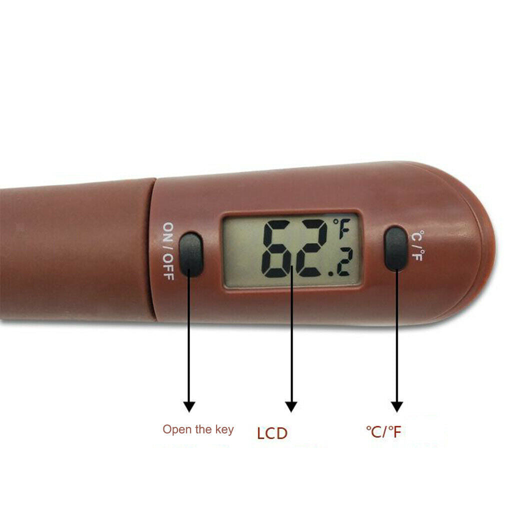 Kitchen Professional Digital Spatula Thermometer for Chocolate Syrups BBQ