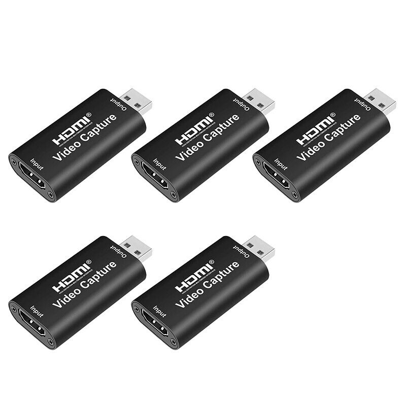 Audio Video Capture Cards 1080P MI to USB 2.0 Video Record for Gaming StreaminO9