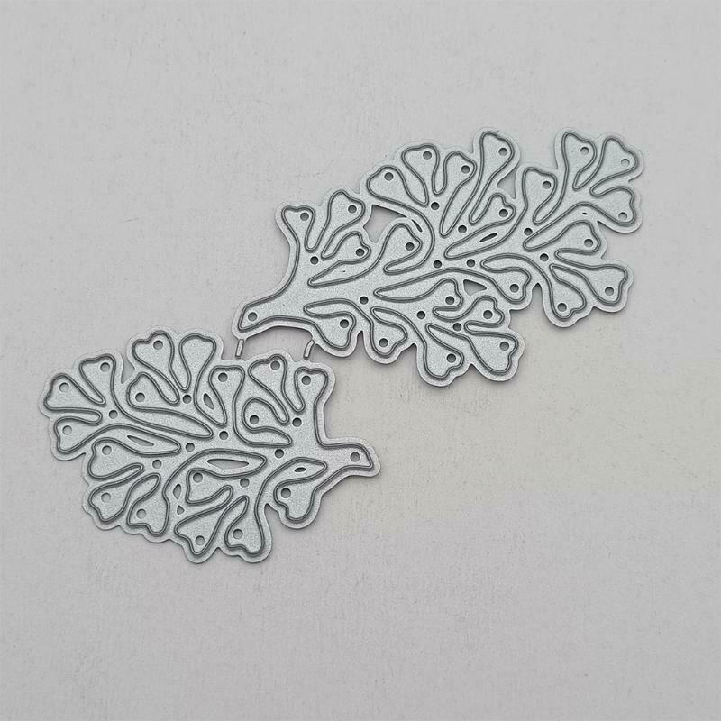 Plant Metal Cutting Dies Stencil DIY Scrapbooking Album Paper Card Template Mold