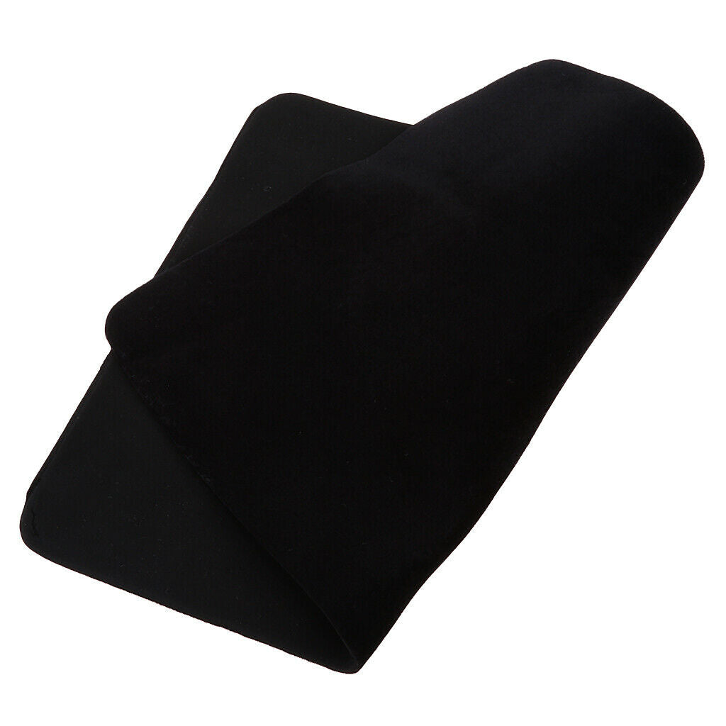 Black Poker Card Mat Props  Trick Magician Accessory 42 X 32cm