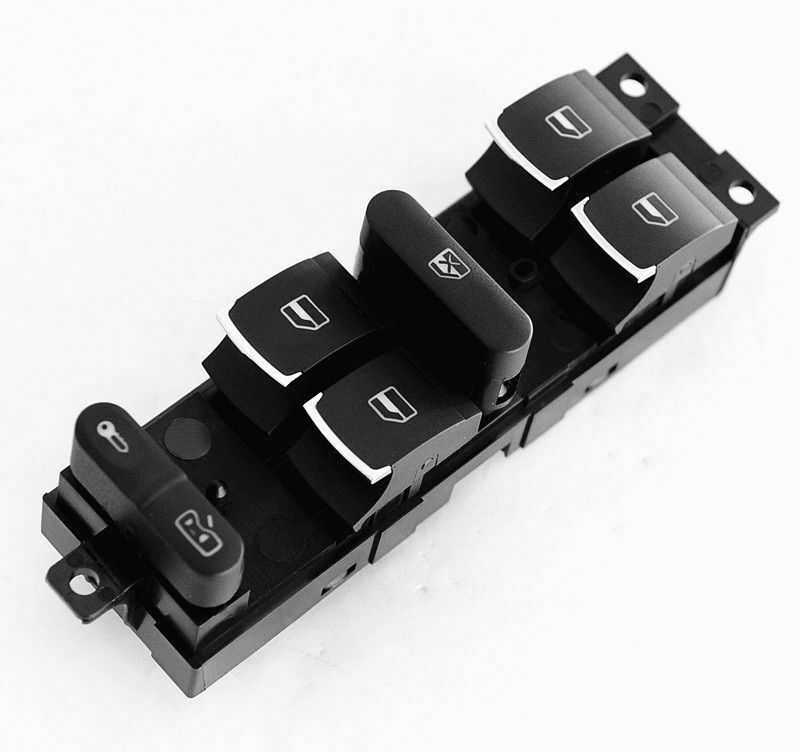 Left Driver Side Electric Window Switch Button for VW Golf Jetta Bora MK4