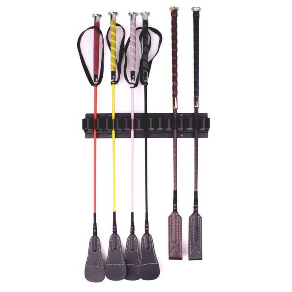 Horse Stables Plastic Whip Rack Bracket Hanger Fishing Pole Holder Storage