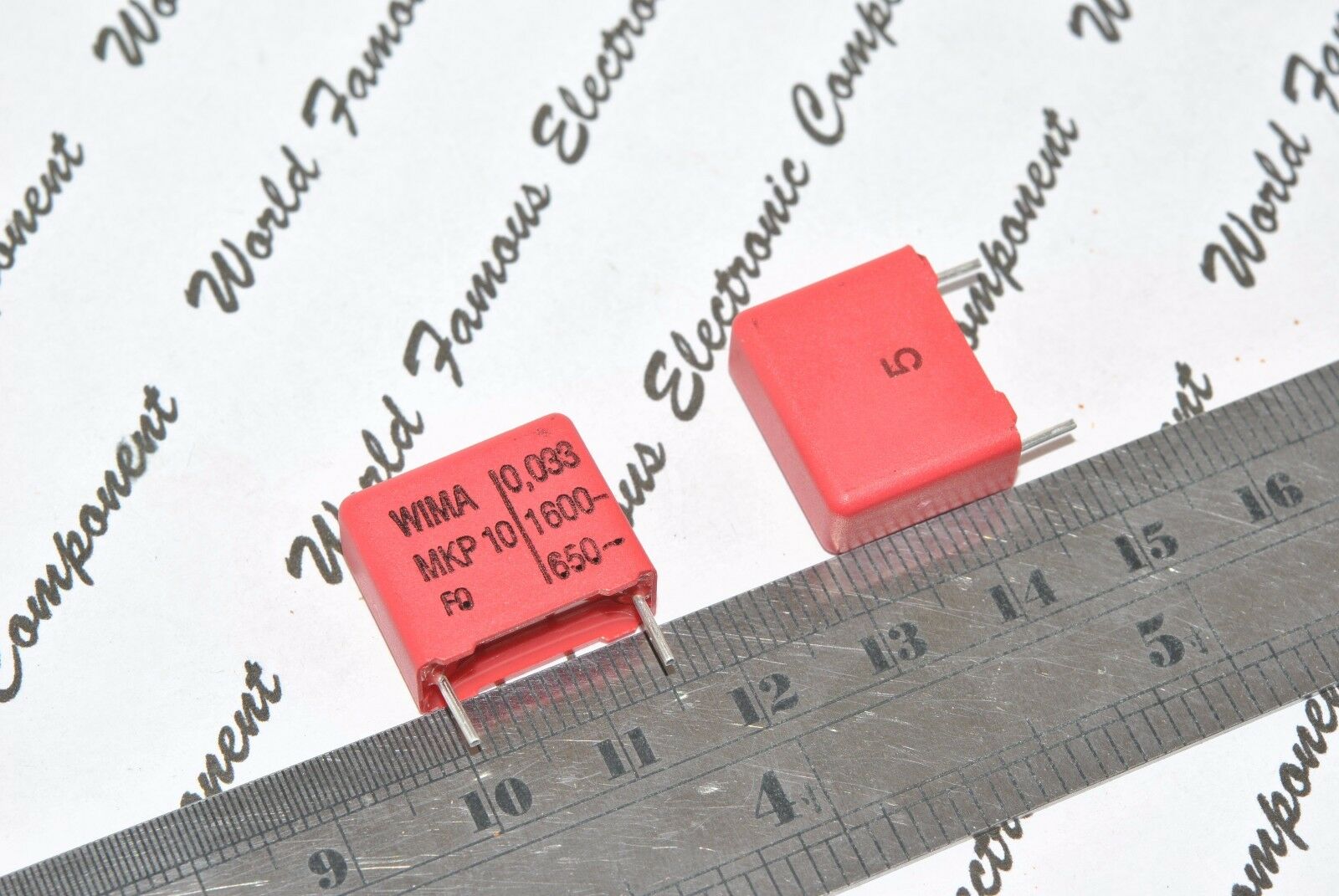 4pcs - WIMA MKP10 0.033uF (0,033µF 33nF) 1600V 5% pitch:15mm Capacitor