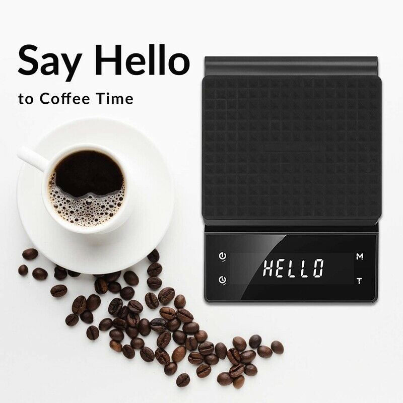 Coffee Electronic Scale with Timer Gram, Kitchen Baking and Cooking Led DisplaU5
