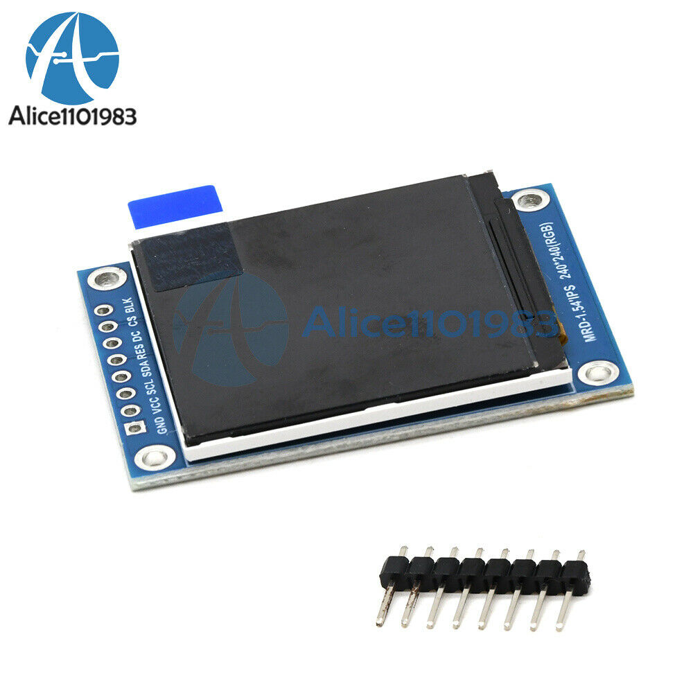 1.54 inch TFT IPS LCD Display Module 240x240 SPI for Arduino Raspberry Pi
