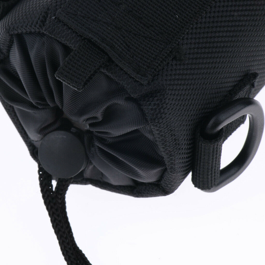 Oxford Sports Water Bottle Sleeve Holder Bag Shoulder Strap Pouch 7.5x15cm