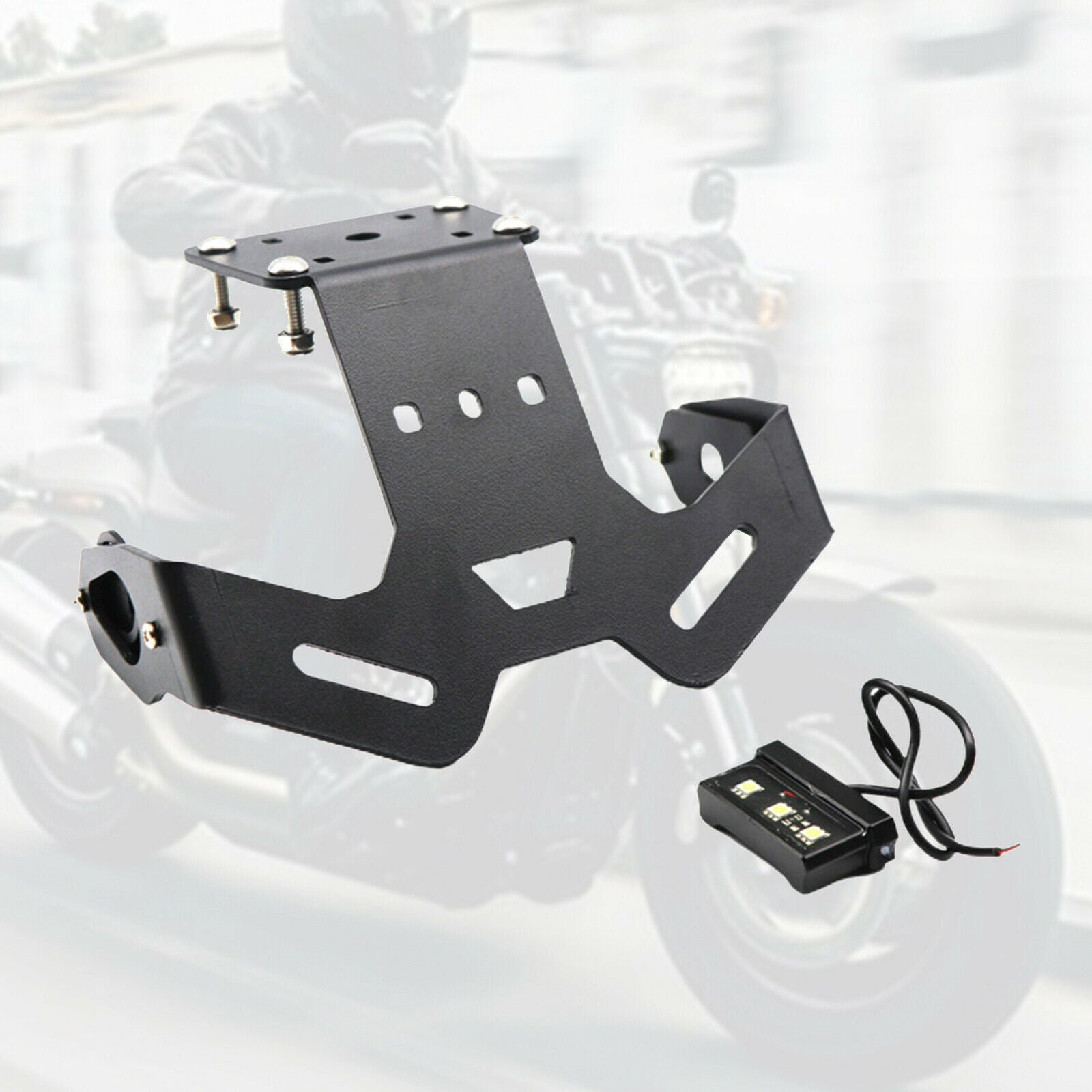 Rear Tail Tidy LED License Plate Light Bracket for  MT-15 2019-2020