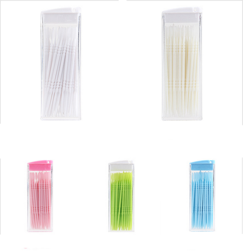 30pcs interdental brush Floss stick dental toothpick teeth cleaning oral health