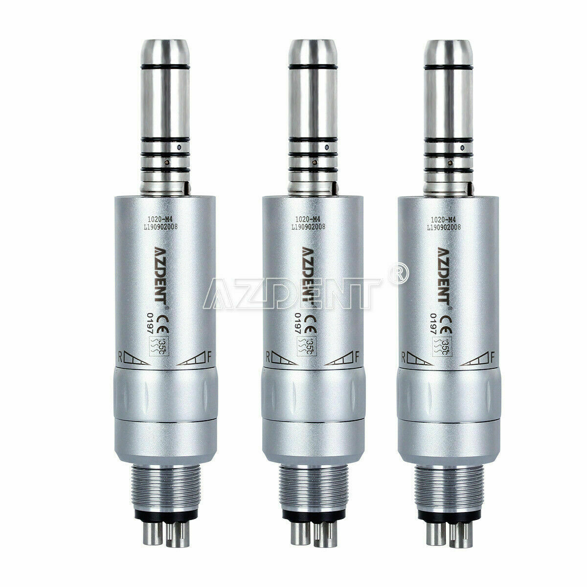 Dental Low Speed Air Motor Handpiece Connector Inner Water 4 Holes AZDENT
