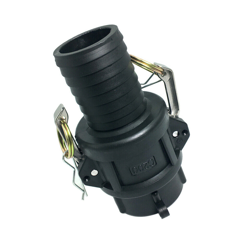 Ton Barrel Joint 60mm Inner Coarse Tooth 2'' male + Female Adapter 50mm